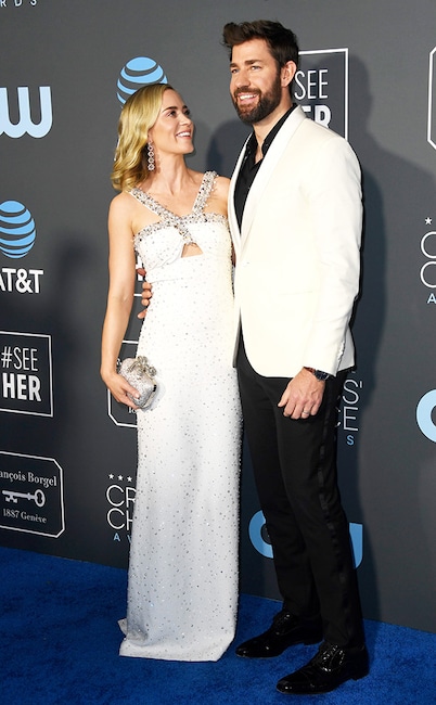 Emily Blunt, John Krasinski, 2019 Critics Choice Awards